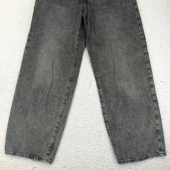 Levi's Premium Baggy Dad Jeans Women's Size 28 Gray Wash High Waist Denim - Picture 4 of 9